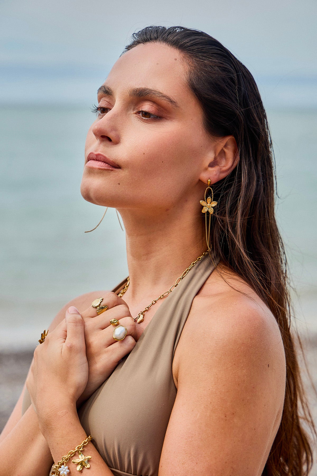 Boucles d'oreilles Calypso