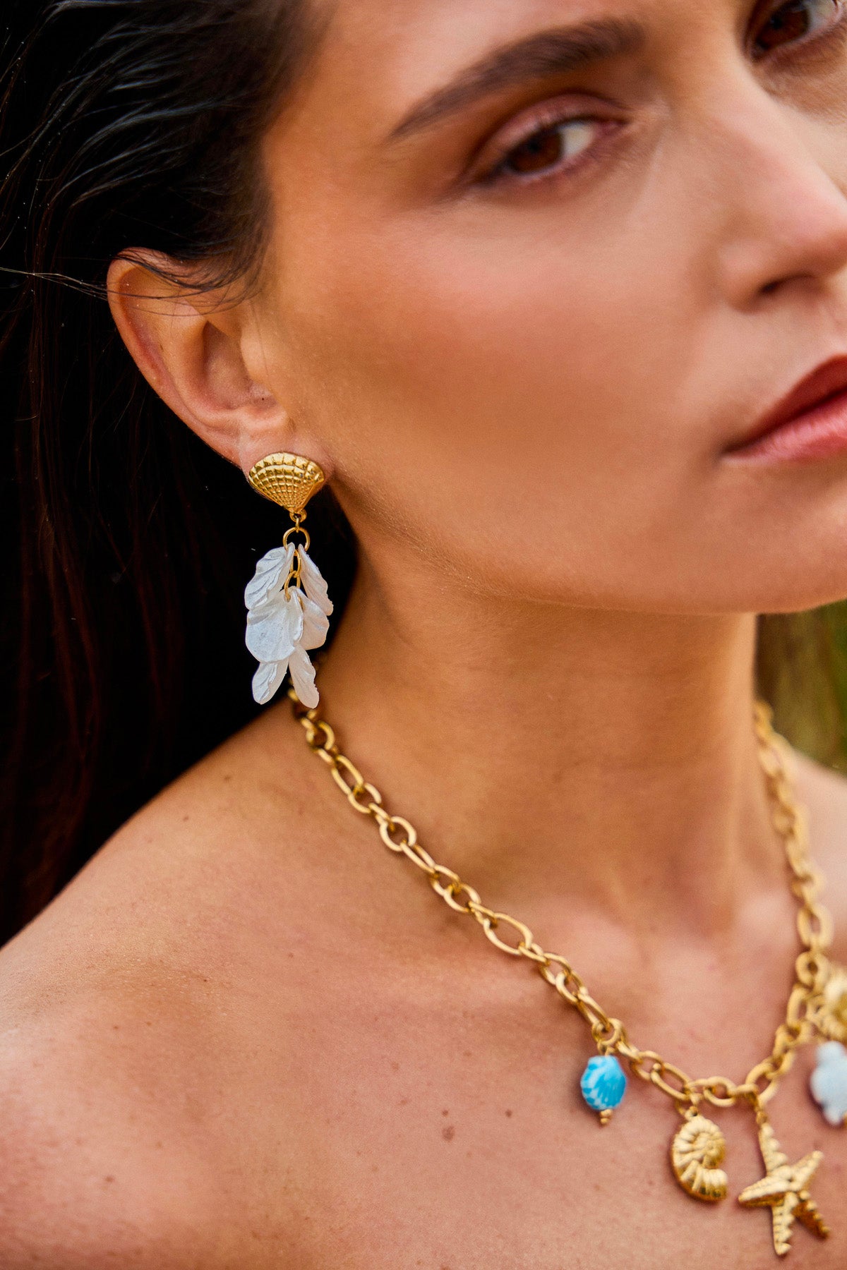 Boucles d'oreilles Coralia