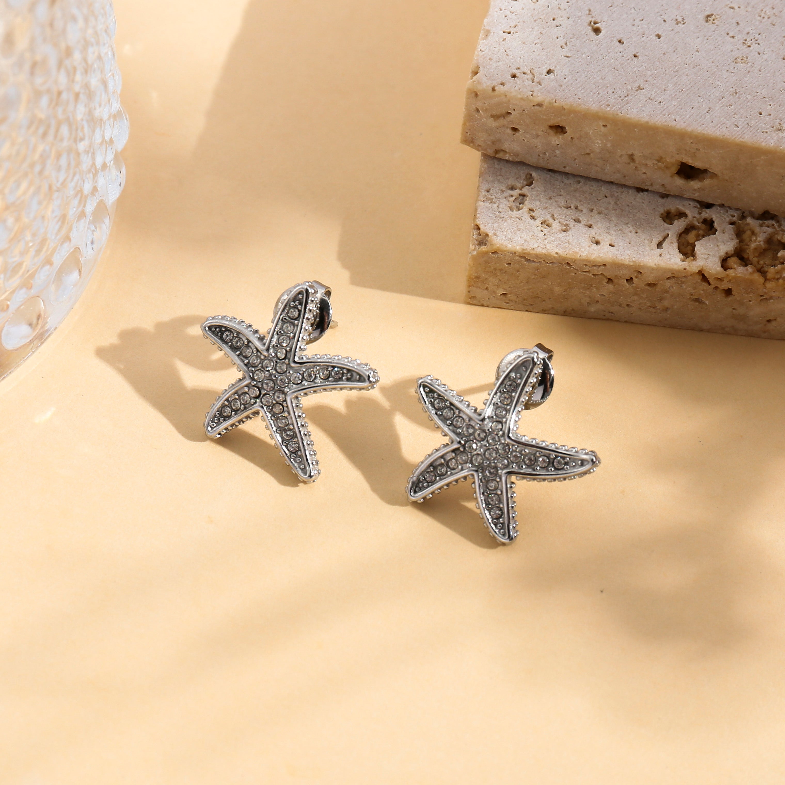 Boucles d'oreilles Étoile Marine