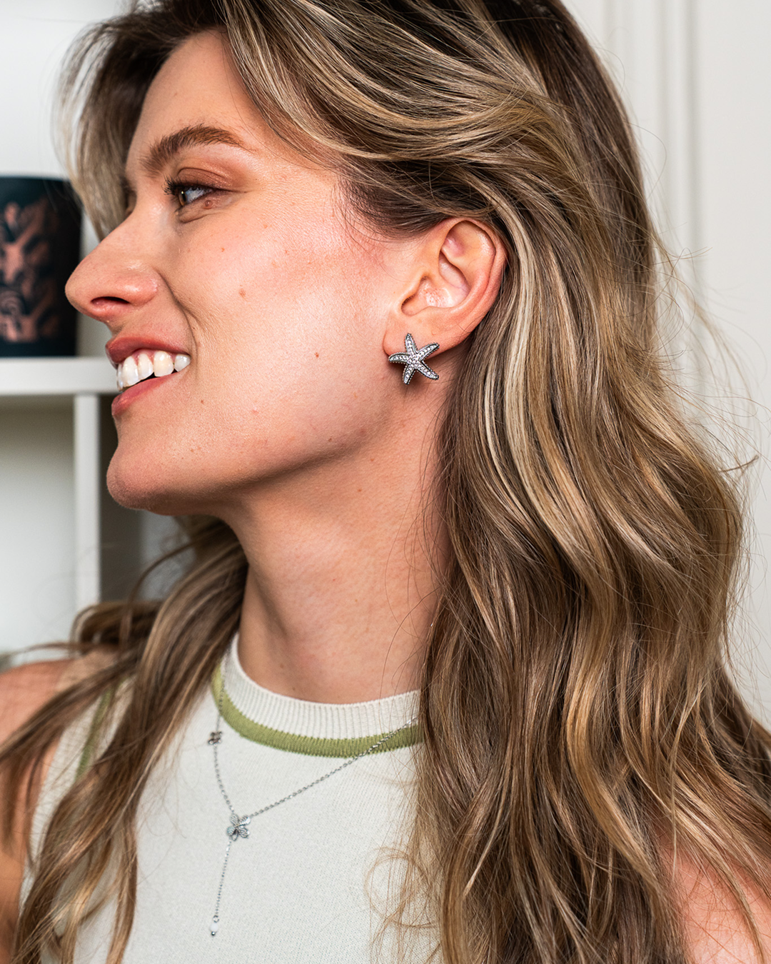 Boucles d'oreilles Étoile Marine