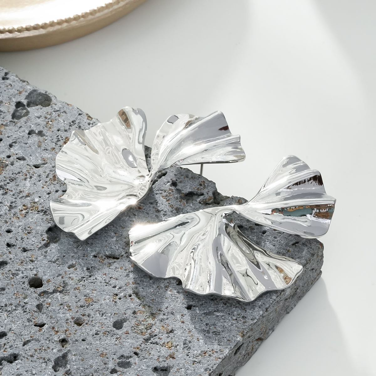 Boucles d'oreilles Ginkgo