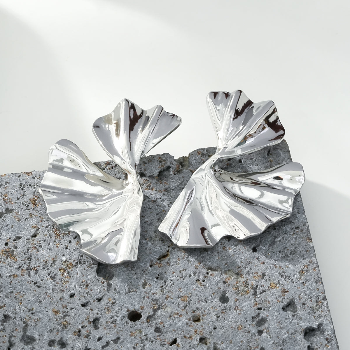 Boucles d'oreilles Ginkgo