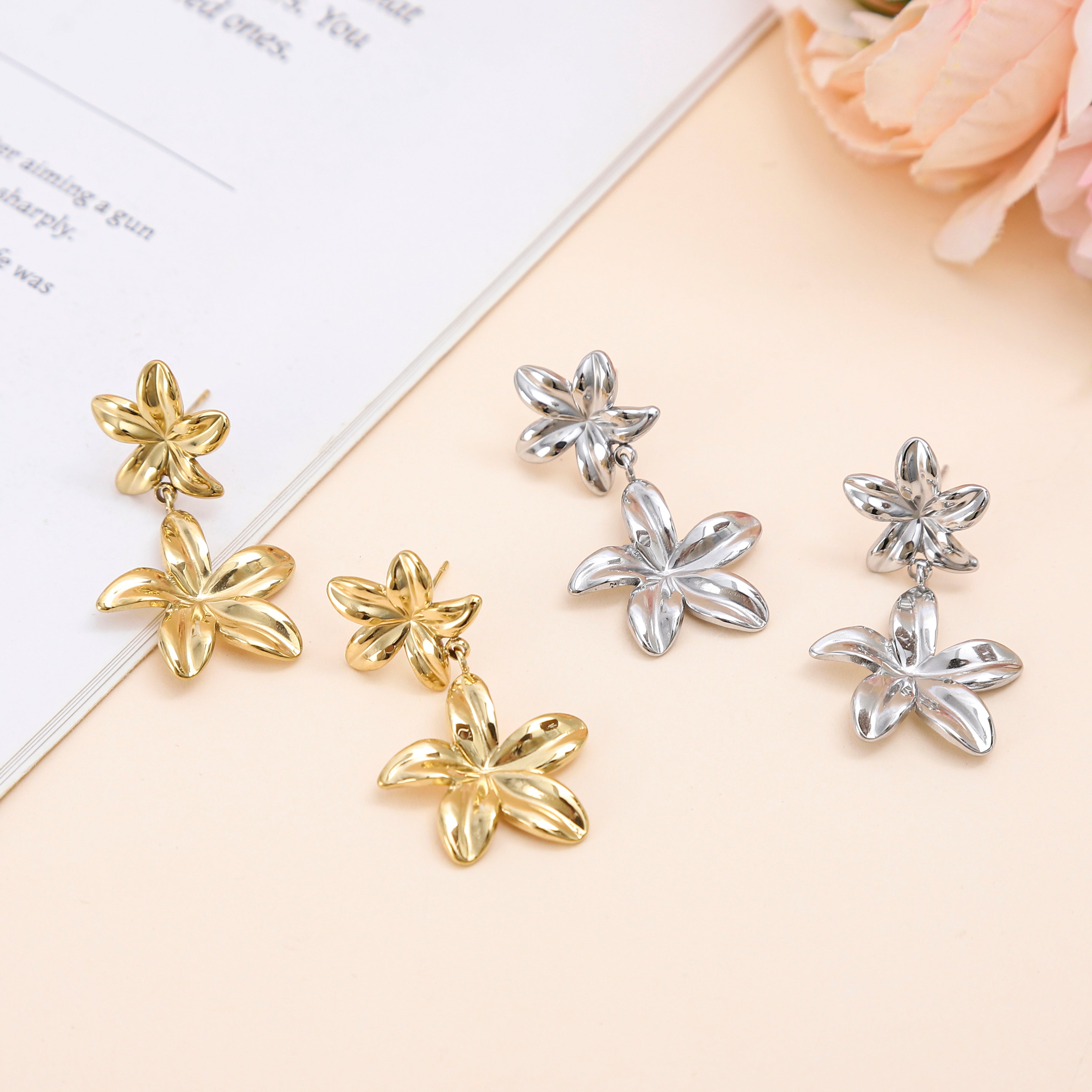 Boucles d'oreilles Hanaé