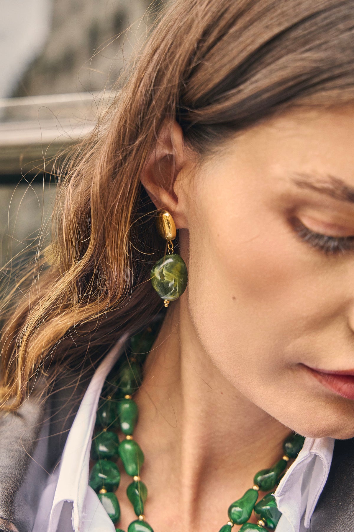 Boucles d'oreilles Iris