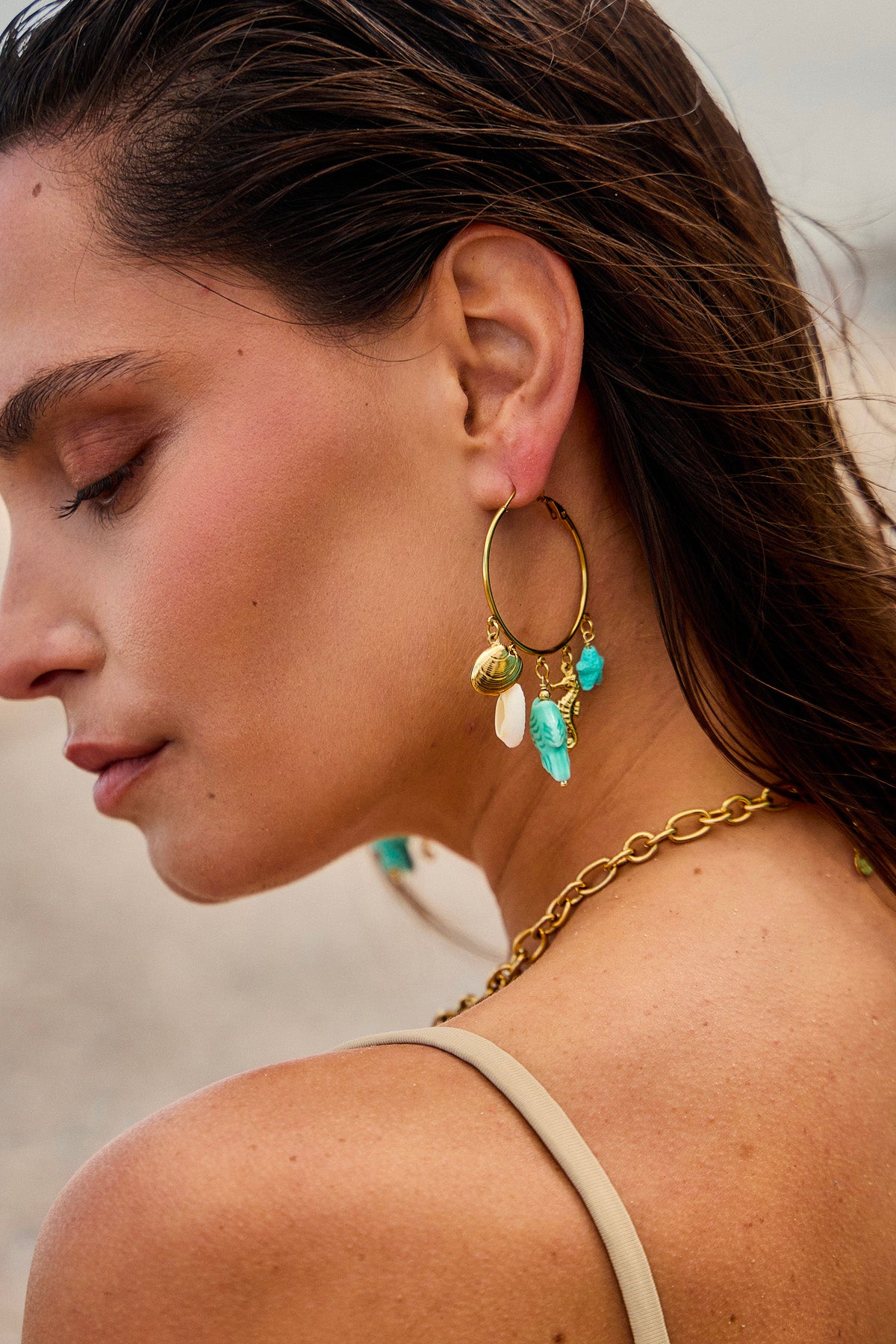 Boucles d'oreilles Créoles Maëlle