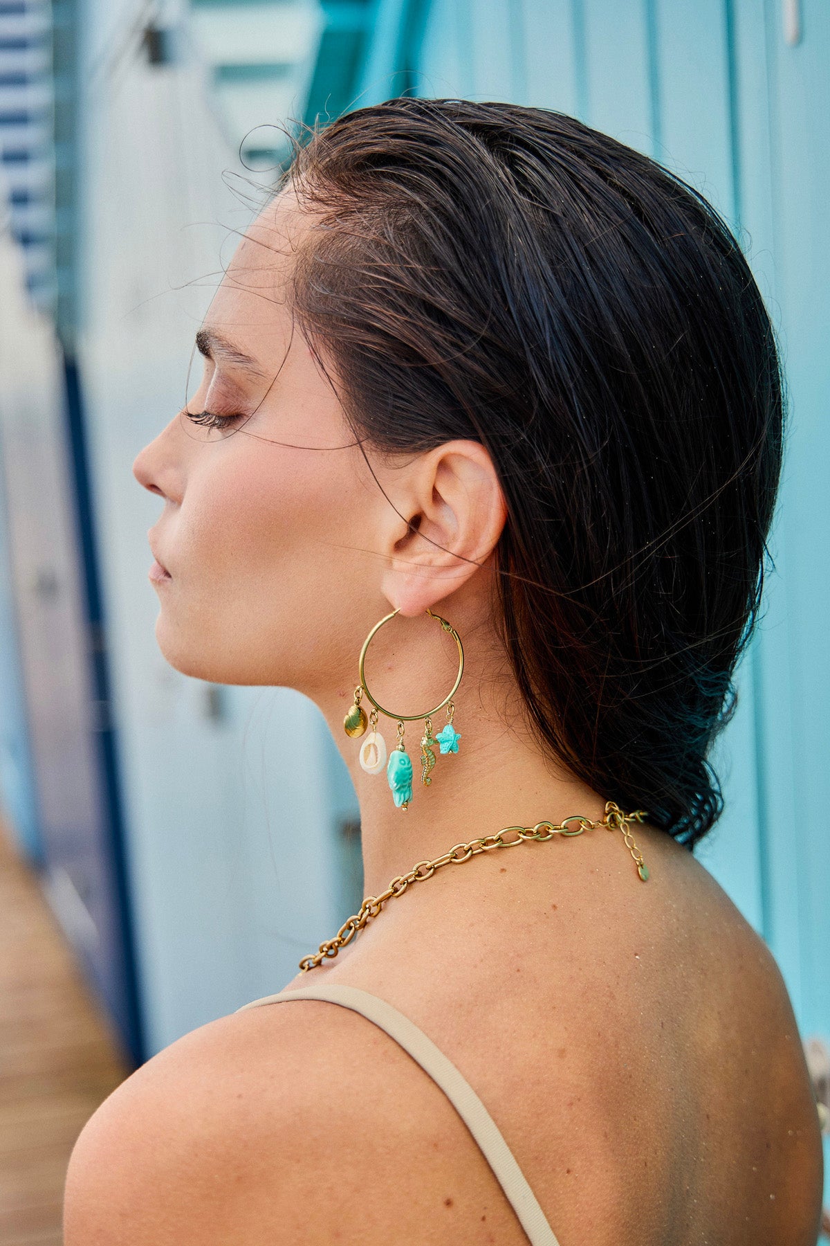 Boucles d'oreilles Créoles Maëlle