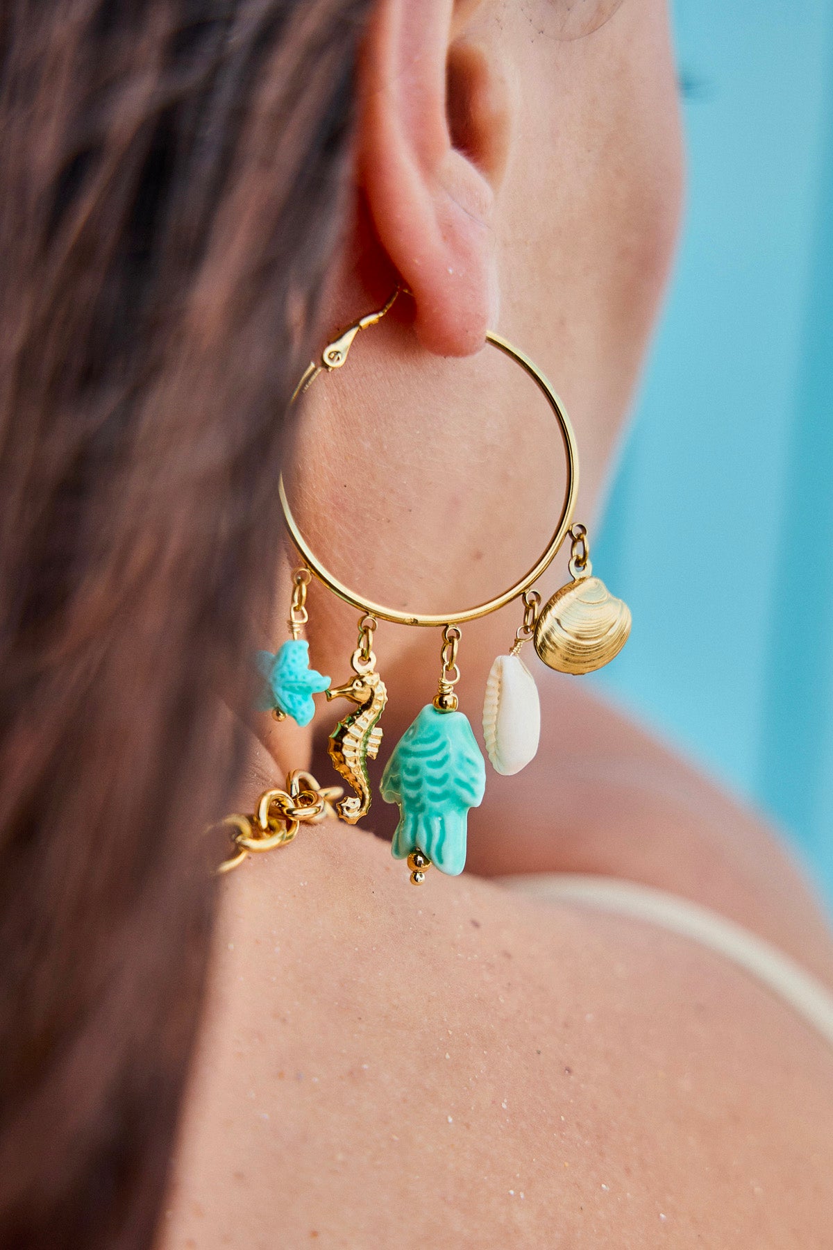 Boucles d'oreilles Créoles Maëlle