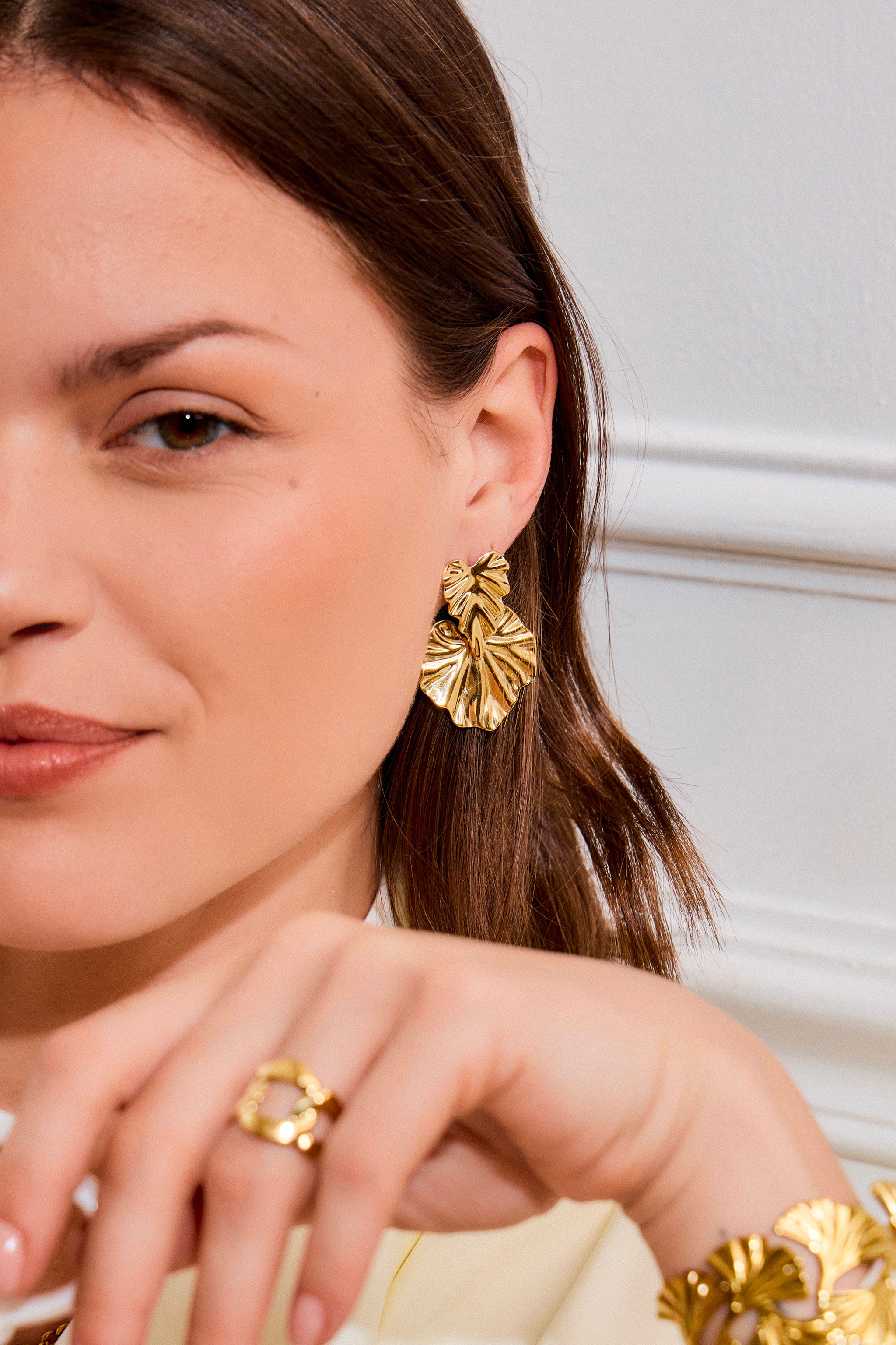 Boucles d'oreilles Saphira