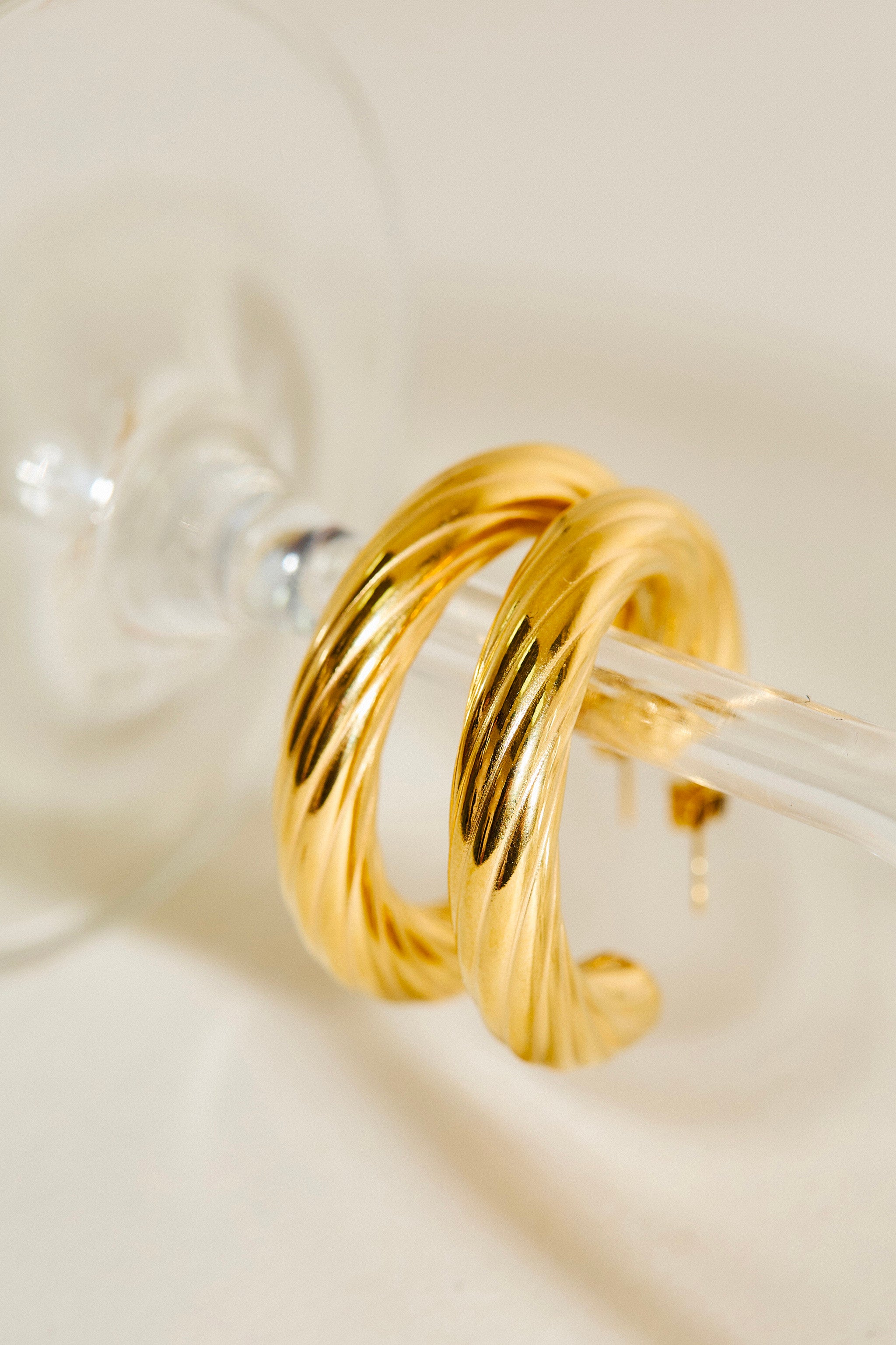 Boucles d'oreilles Créoles Séréna