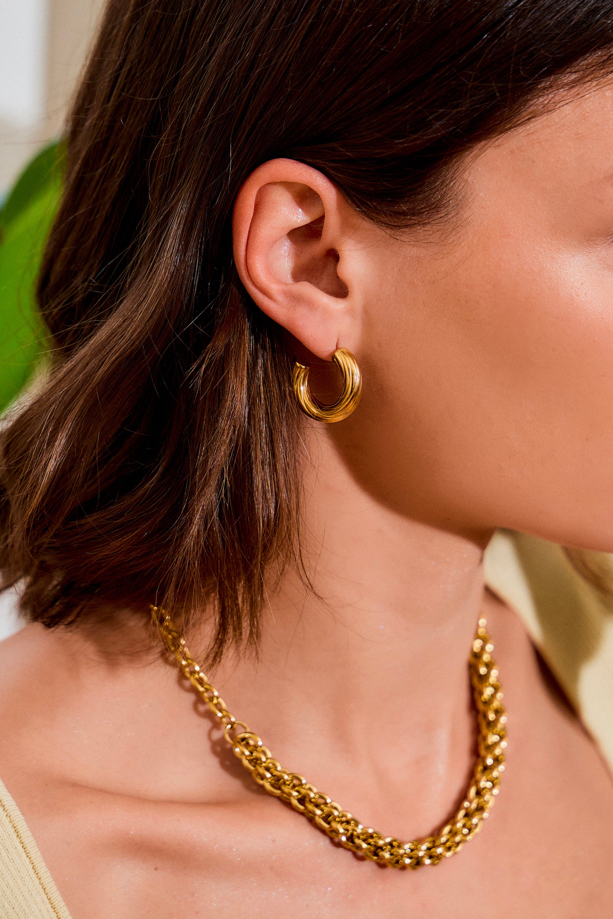 Boucles d'oreilles Mini Créoles Séréna