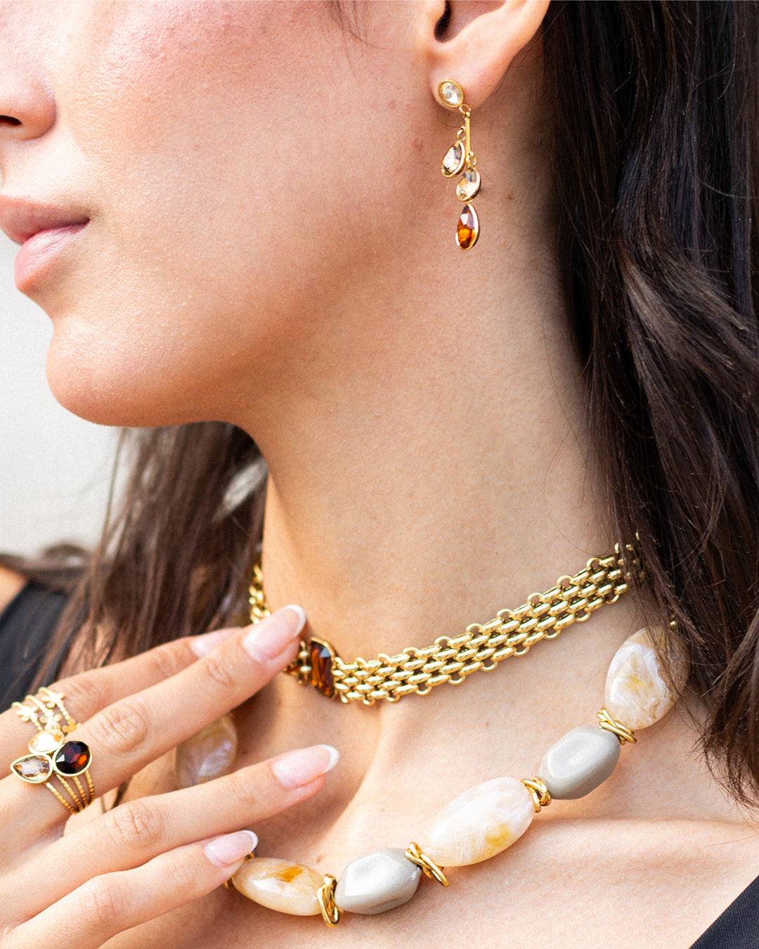 Boucles d'oreilles Aurore