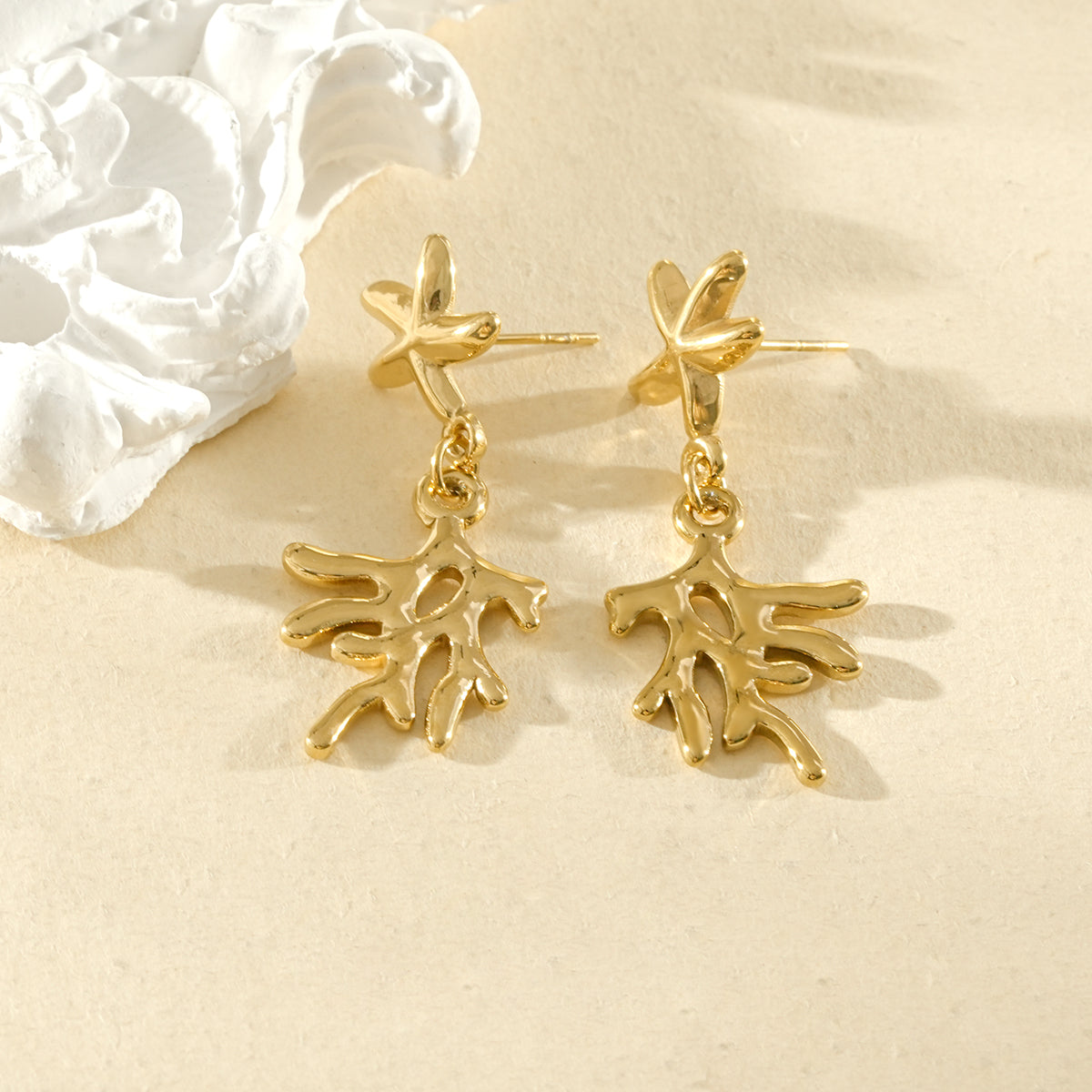 Boucles d'oreilles Coralie