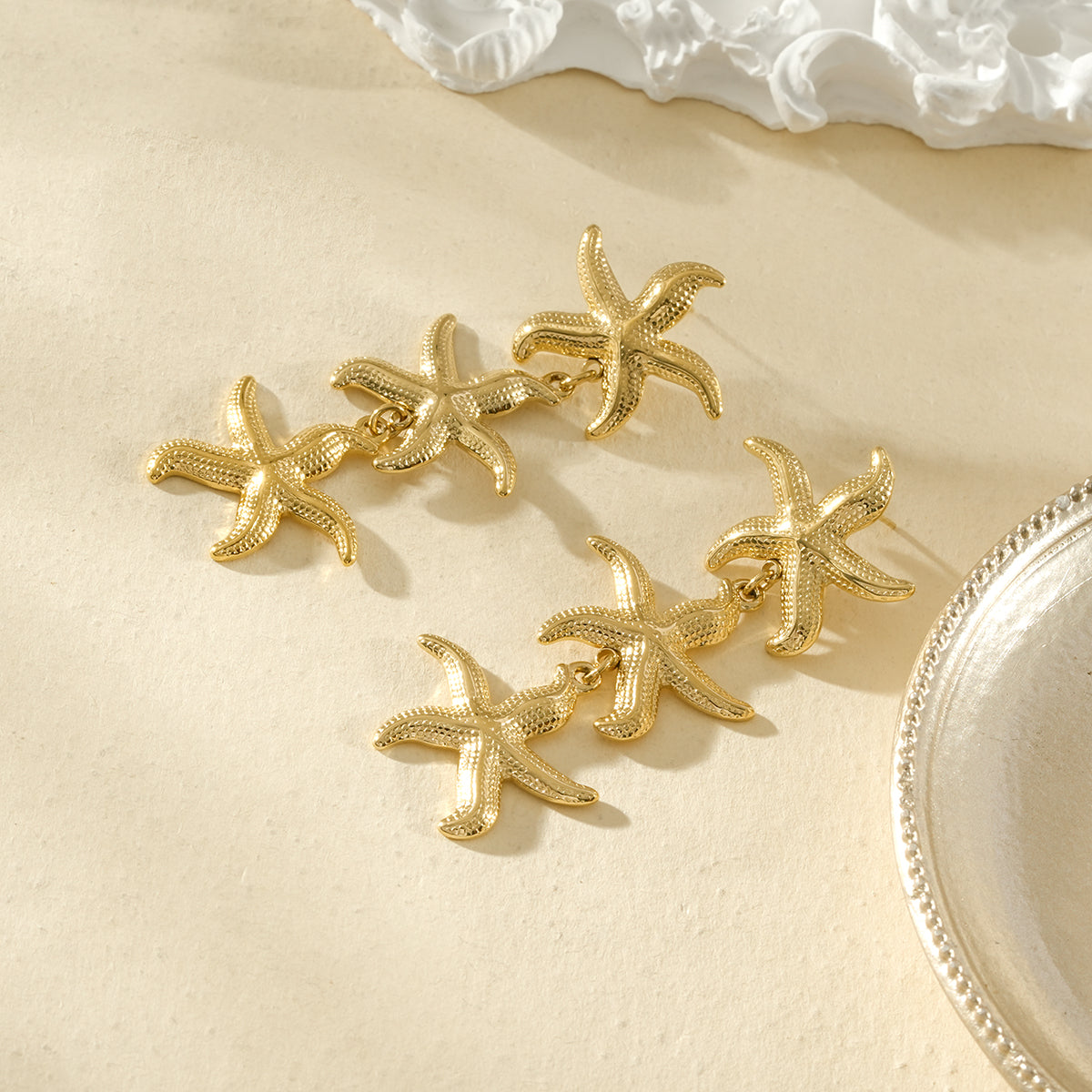 Boucles d'oreilles Estelle Trio
