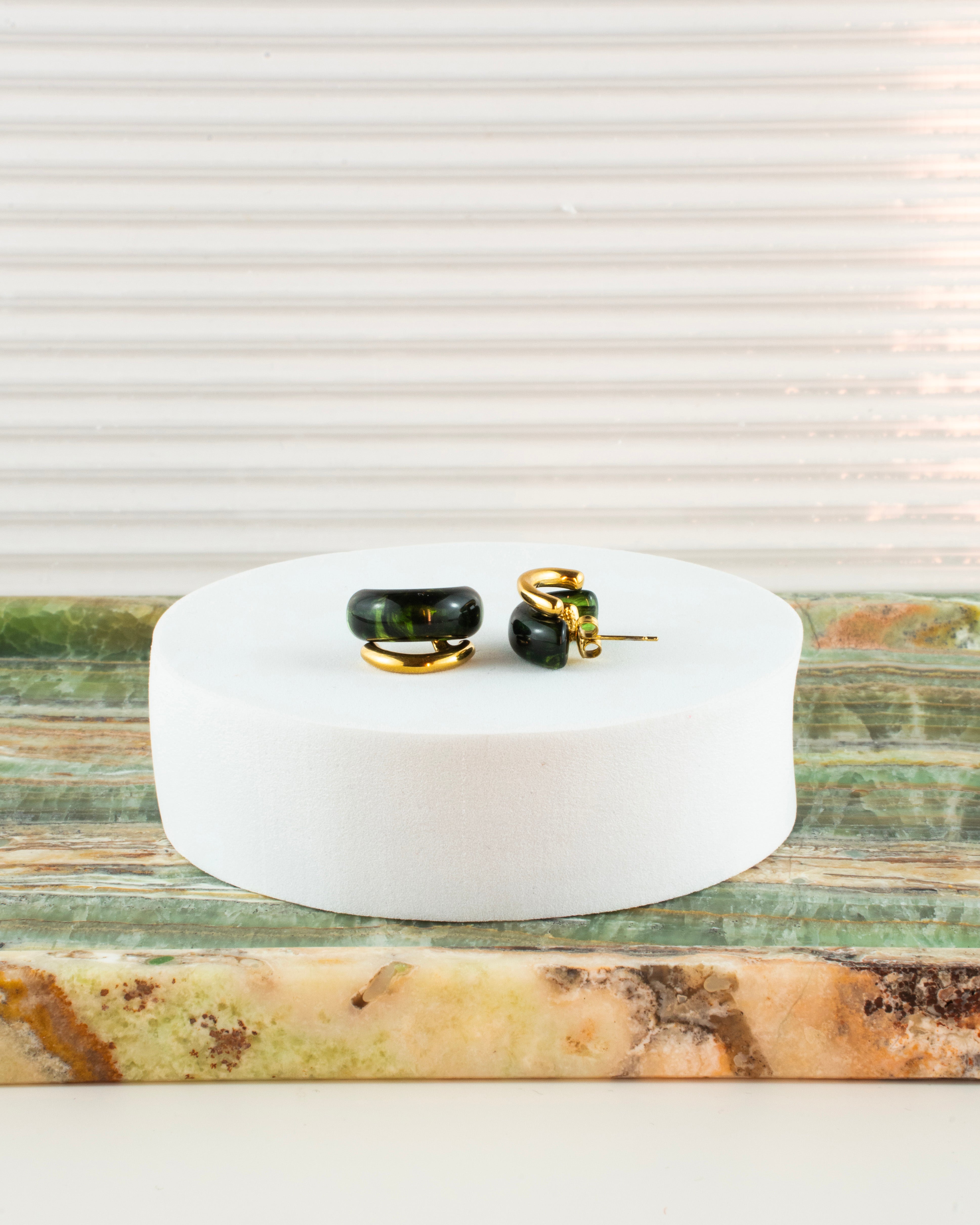 Boucles d'oreilles Olive