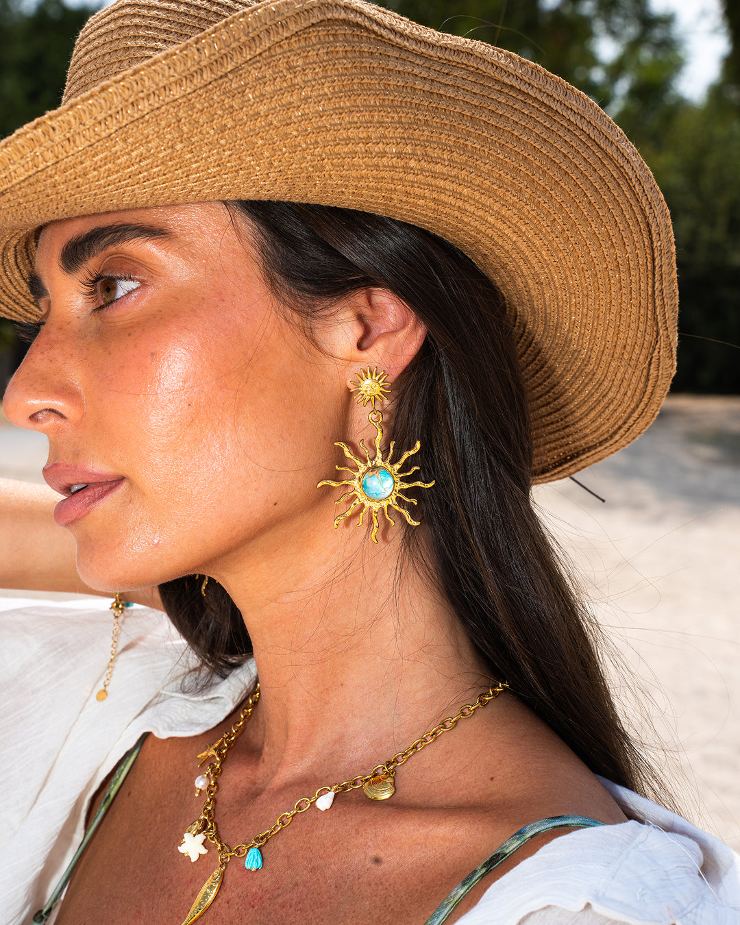 Boucles d'oreilles Soléa