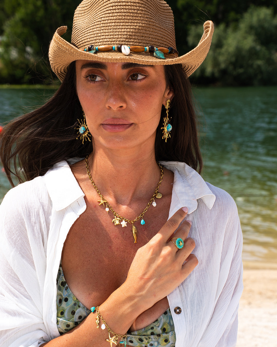 Boucles d'oreilles Soléa