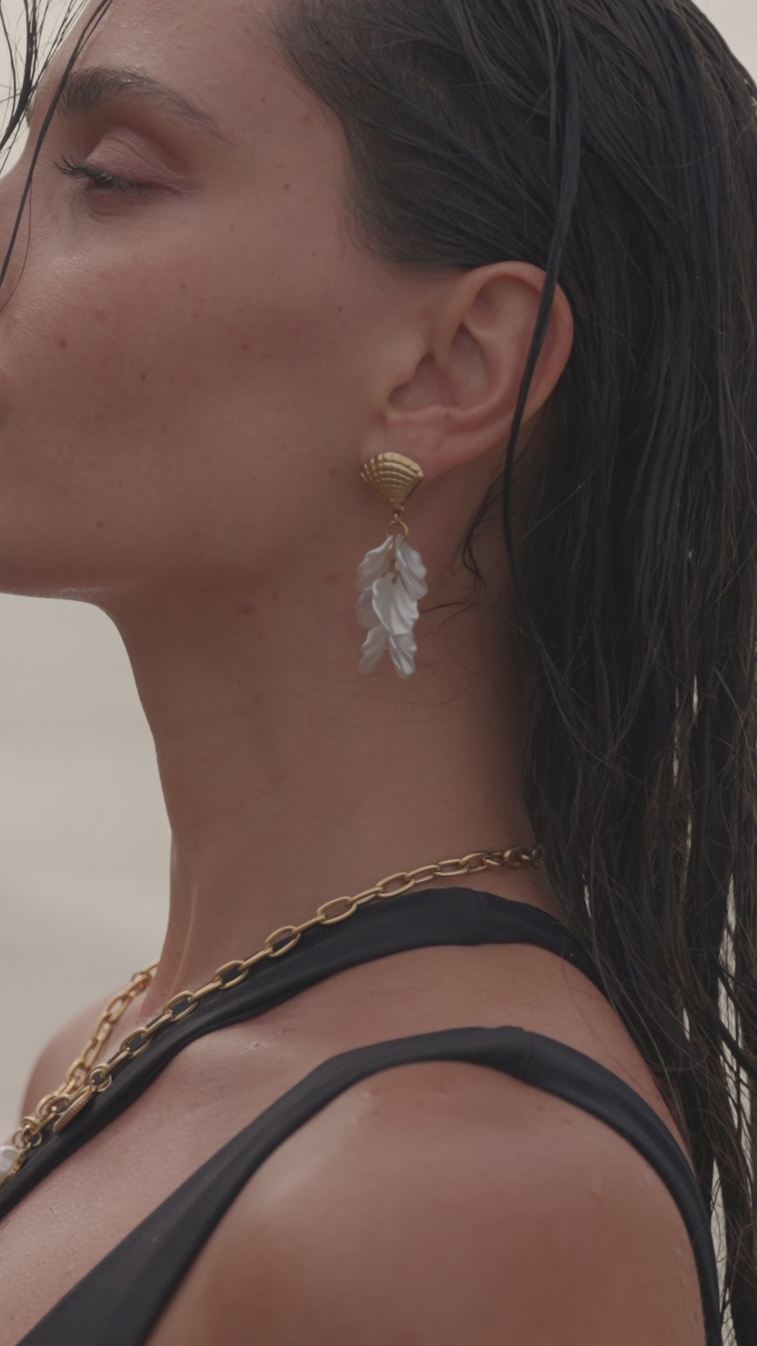 Boucles d'oreilles Coralia