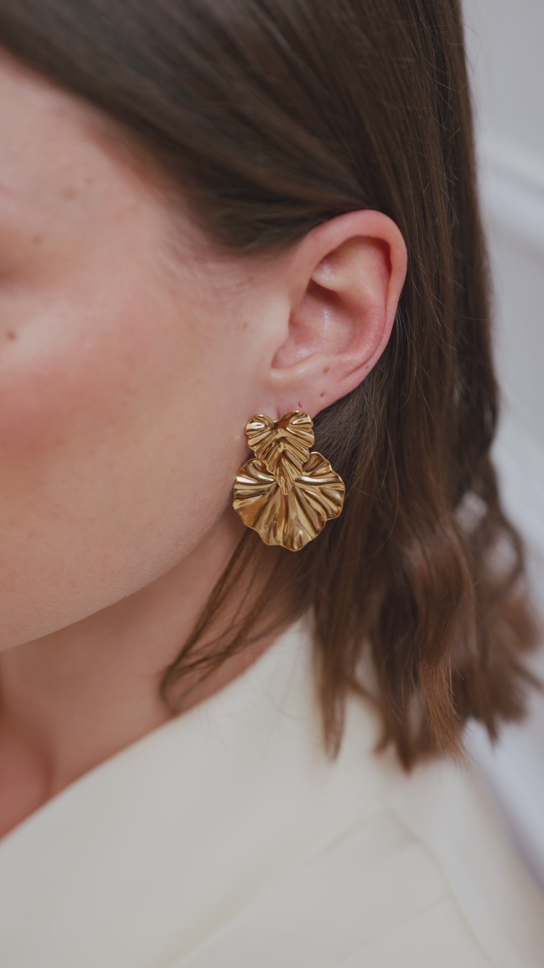 Boucles d'oreilles Saphira